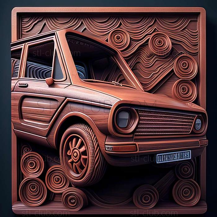 3D мадэль Autobianchi A112 (STL)